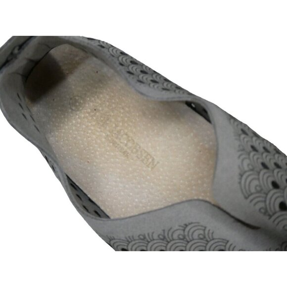 ILSE JACOBOSEN HORNBAEK TULIP BLACK LOAFERS SLIP ONS FLATS WOMENS SZ 7.5 8 EU 38 - Picture 4 of 12